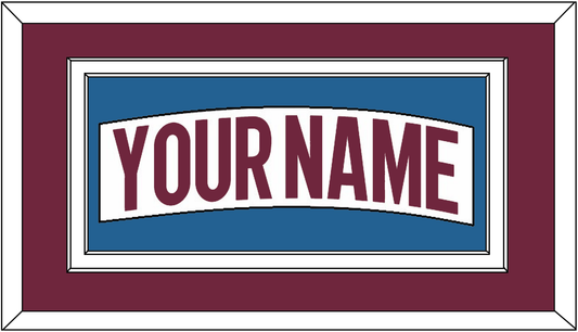 Colorado Nameplate - Road White - Signature Tier 5