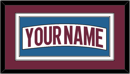 Colorado Nameplate - Road White - Signature Tier 5