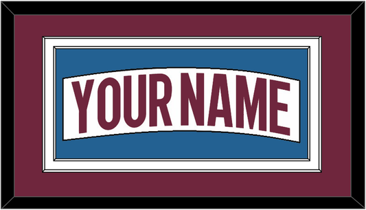 Colorado Nameplate - Road White - Signature Tier 5