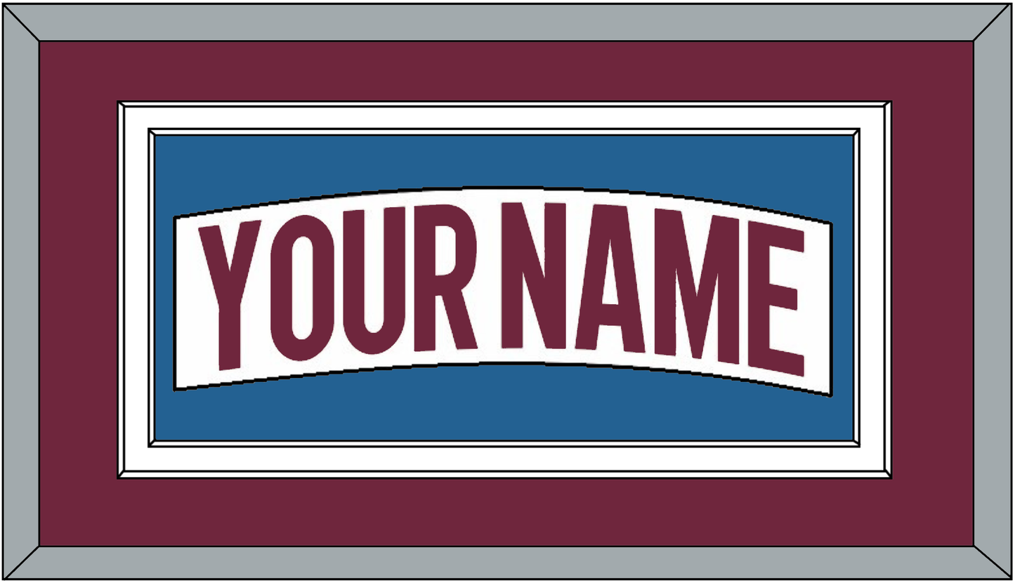 Colorado Nameplate - Road White - Signature Tier 5
