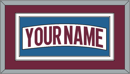 Colorado Nameplate - Road White - Signature Tier 5