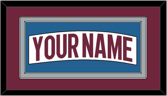 Colorado Nameplate - Road White - Signature Tier 6
