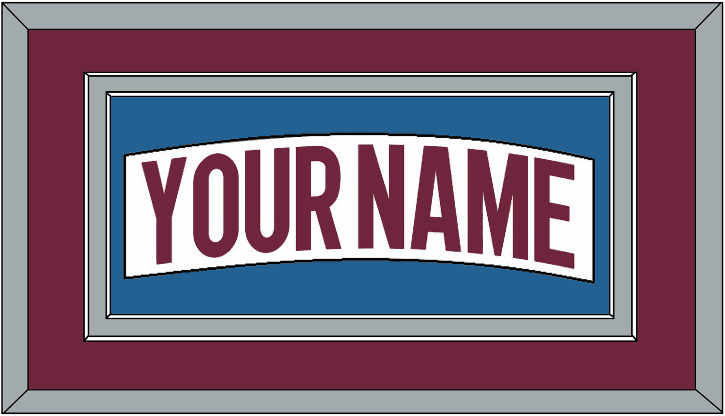 Colorado Nameplate - Road White - Signature Tier 6