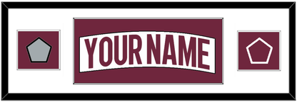 Colorado Nameplate & 2022 Stanley Cup Champions & Logo Patches - Road White - Essential Tier 1