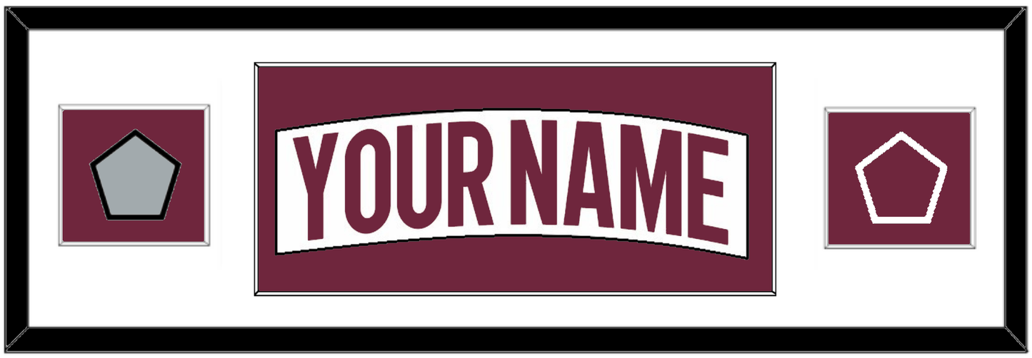 Colorado Nameplate & 2022 Stanley Cup Finals & Logo Patches - Road White - Essential Tier 1