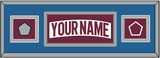 Colorado Nameplate & 2022 Stanley Cup Finals & Logo Patches - Road White - Double Mat 4