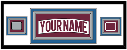 Colorado Nameplate & 2022 Stanley Cup Finals & Logo Patches - Road White - Premier Tier 1