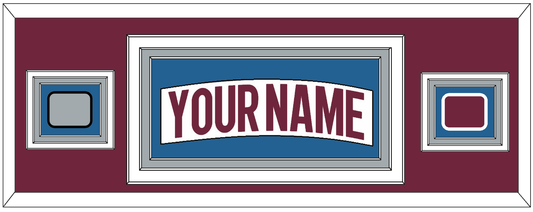 Colorado Nameplate & 2022 Stanley Cup Champions & Logo Patches - Road White - Premier Tier 3