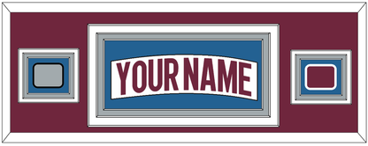 Colorado Nameplate & 2022 Stanley Cup Finals & Logo Patches - Road White - Premier Tier 3