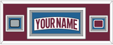 Colorado Nameplate & 2022 Stanley Cup Champions & Logo Patches - Road White - Triple Mat 3