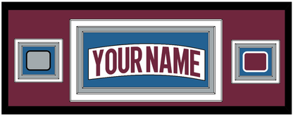 Colorado Nameplate & 2022 Stanley Cup Champions & Logo Patches - Road White - Premier Tier 3