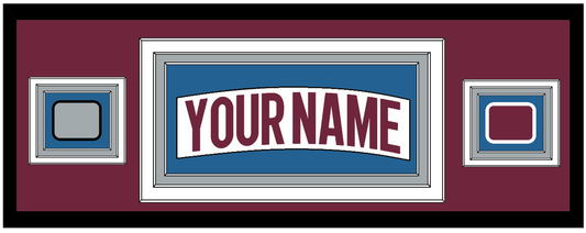 Colorado Nameplate & 2022 Stanley Cup Finals & Logo Patches - Road White - Premier Tier 3
