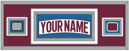 Colorado Nameplate & 2022 Stanley Cup Champions & Logo Patches - Road White - Premier Tier 3