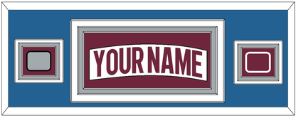 Colorado Nameplate & 2022 Stanley Cup Finals & Logo Patches - Road White - Premier Tier 4