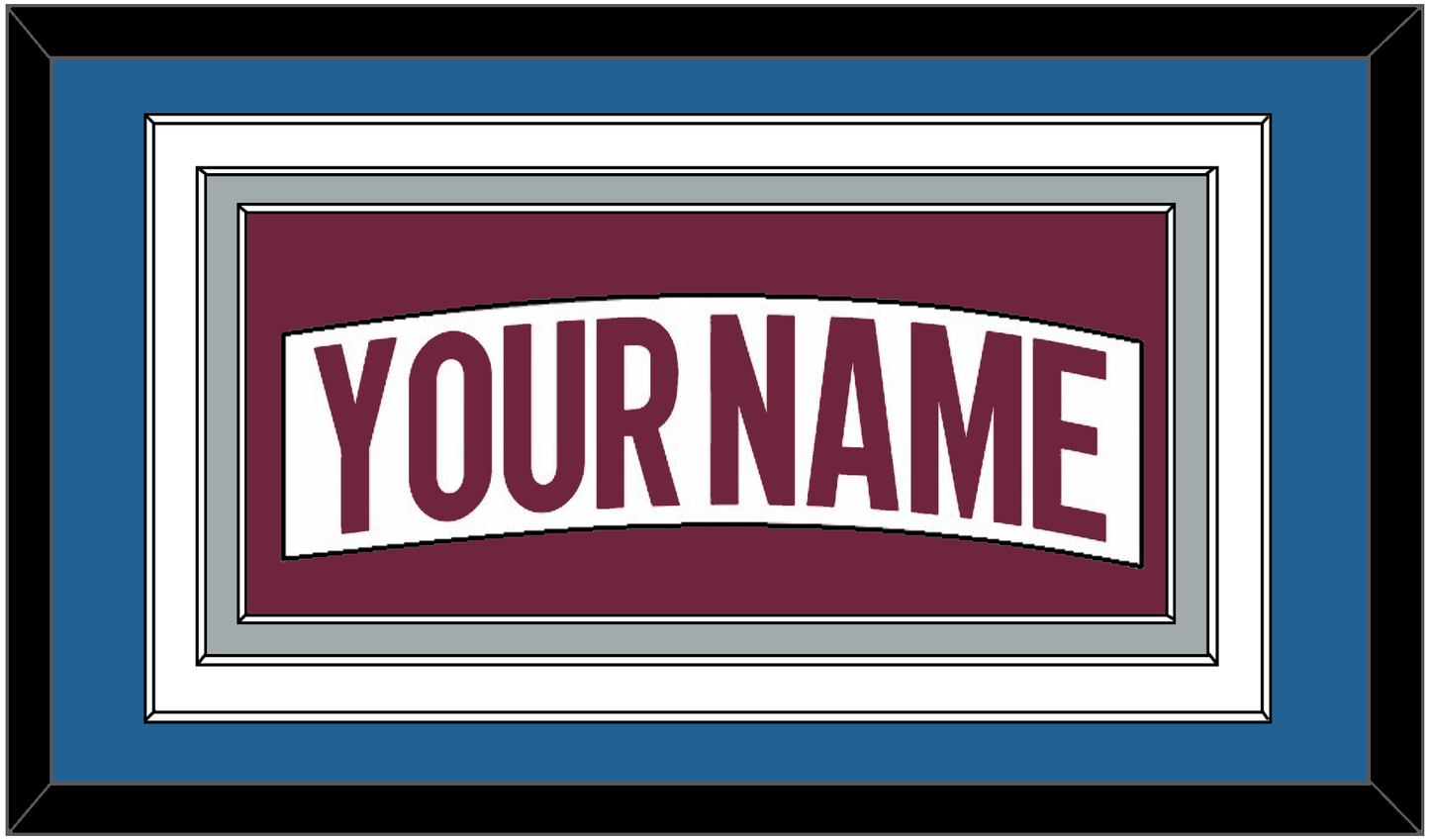 Colorado Nameplate - Road White - Premier Tier 3