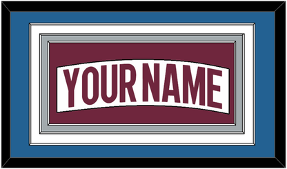 Colorado Nameplate - Road White - Premier Tier 3