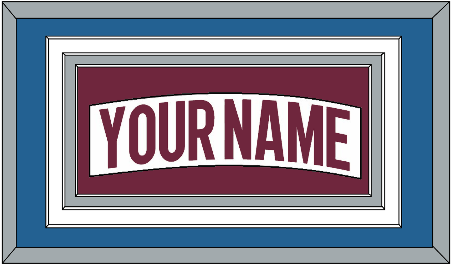 Colorado Nameplate - Road White - Premier Tier 3