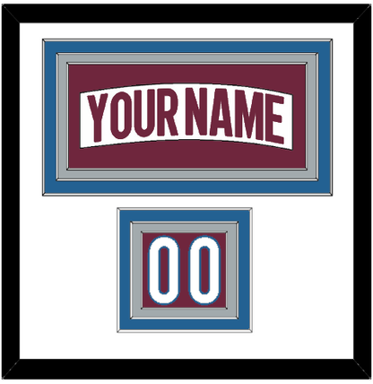 Colorado Nameplate & Number (Shoulder) - Road White - Premier Tier 1