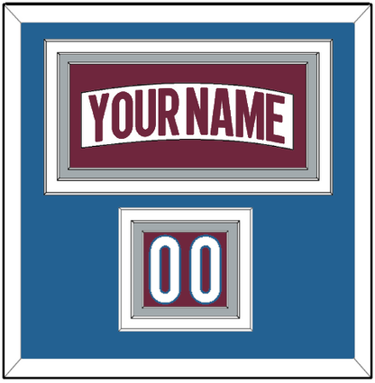 Colorado Nameplate & Number (Shoulder) - Road White - Premier Tier 2