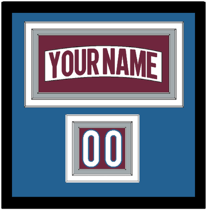 Colorado Nameplate & Number (Shoulder) - Road White - Premier Tier 2