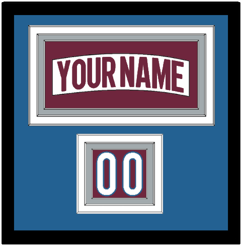 Colorado Nameplate & Number (Shoulder) - Road White - Premier Tier 2
