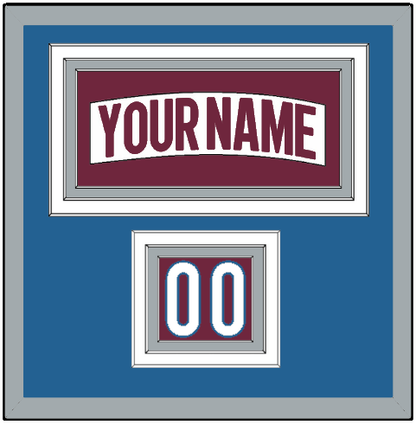 Colorado Nameplate & Number (Shoulder) - Road White - Premier Tier 2