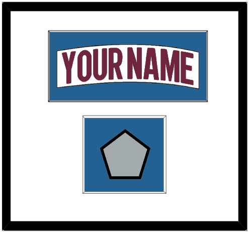 Colorado Nameplate & 2022 Stanley Cup Champions Patch - Road White - Essential Tier 2