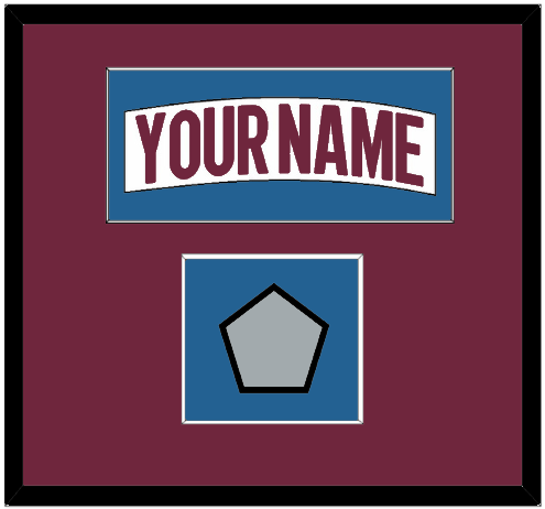 Colorado Nameplate & 2022 Stanley Cup Finals Patch - Road White - Essential Tier 3