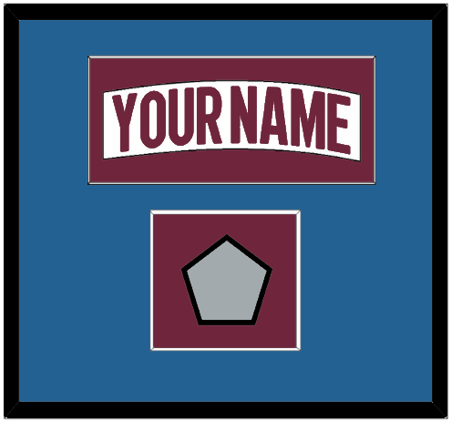 Colorado Nameplate & 2022 Stanley Cup Finals Patch - Road White - Essential Tier 4