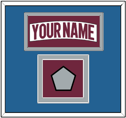 Colorado Nameplate & 2022 Stanley Cup Champions Patch - Road White - Signature Tier 5