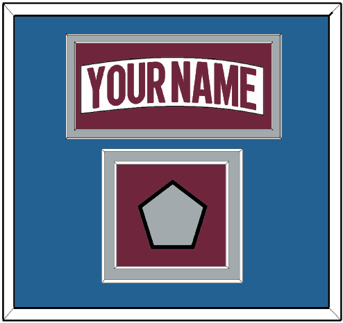Colorado Nameplate & 2022 Stanley Cup Finals Patch - Road White - Signature Tier 5