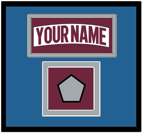 Colorado Nameplate & 2022 Stanley Cup Finals Patch - Road White - Signature Tier 5