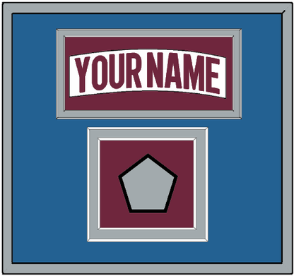 Colorado Nameplate & 2022 Stanley Cup Champions Patch - Road White - Signature Tier 5