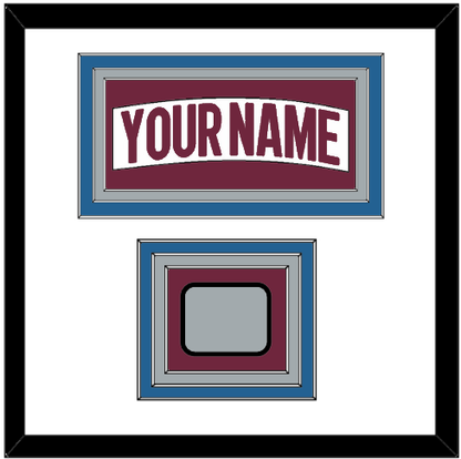 Colorado Nameplate & 2022 Stanley Cup Finals Patch - Road White - Premier Tier 1