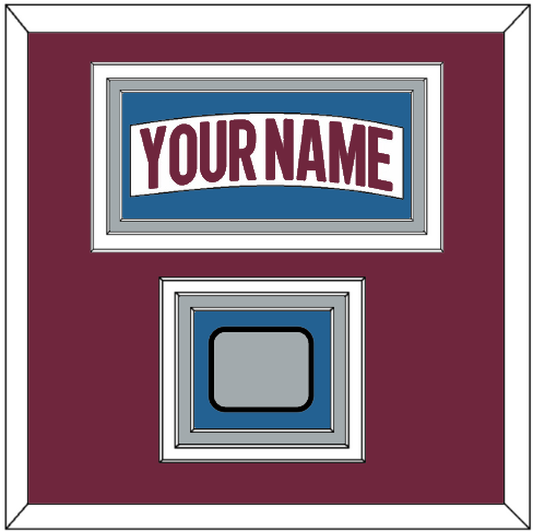 Colorado Nameplate & 2022 Stanley Cup Finals Patch - Road White - Premier Tier 2