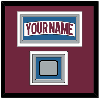 Colorado Nameplate & 2022 Stanley Cup Finals Patch - Road White - Premier Tier 2