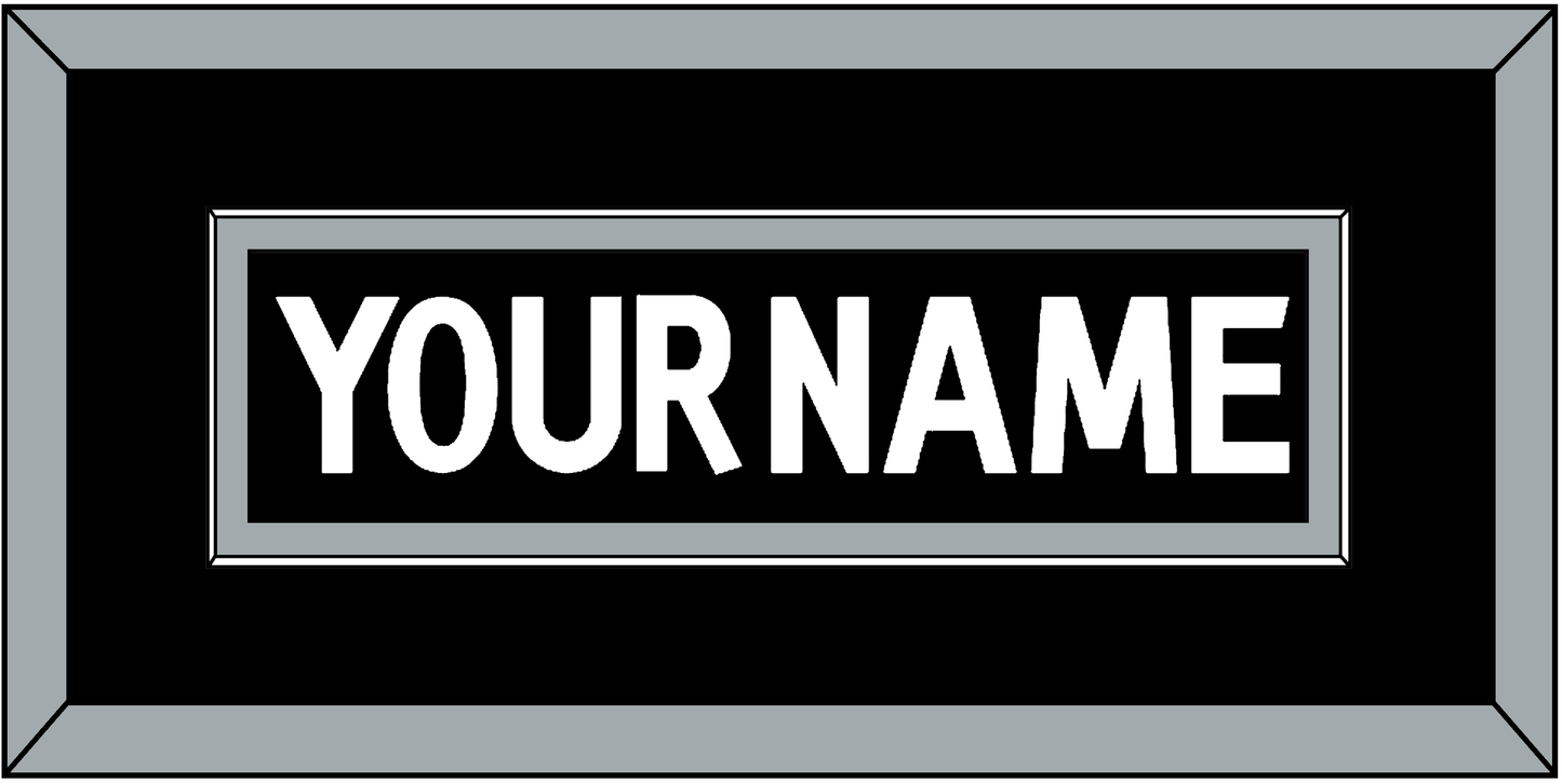 Los Angeles Nameplate - Home Black (2017-2024) - Essential Tier 2