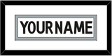 Los Angeles Nameplate - Road White - Single Mat 1