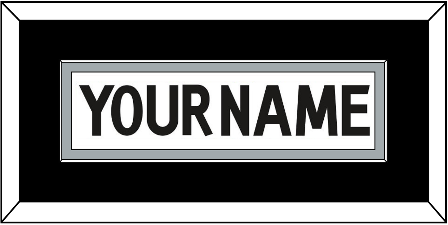 Los Angeles Nameplate - Road White (2017-2024) - Essential Tier 2