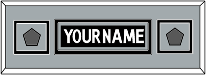 Los Angeles Nameplate With 2 Stanley Cup Champions Patches - Home Black (2011-2017) - Signature Tier 5