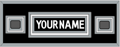 Los Angeles Nameplate With 2 Stanley Cup Finals Patches - Home Black (2011-2017) - Premier Tier 4