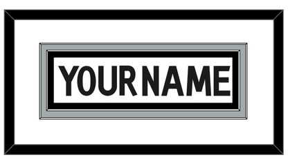 Los Angeles Nameplate - Road White (2017-2024) - Signature Tier 1