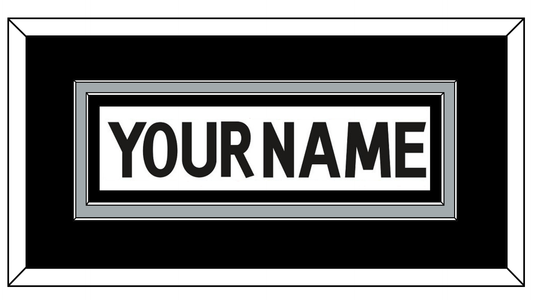 Los Angeles Nameplate - Road White (2017-2024) - Signature Tier 2