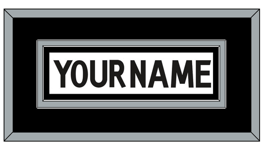 Los Angeles Nameplate - Road White (2017-2024) - Signature Tier 2