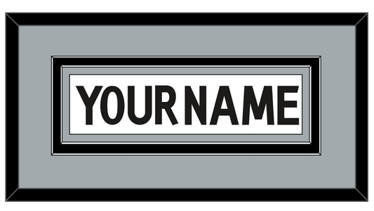 Los Angeles Nameplate - Road White (2017-2024) - Signature Tier 3