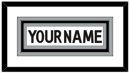 Los Angeles Nameplate - Road White (2017-2024) - Premier Tier 1