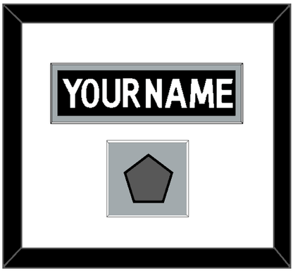 Los Angeles Nameplate & Stanley Cup Finals Patch - Home Black (2011-2017) - Essential Tier 1
