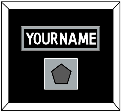 Los Angeles Nameplate & Stanley Cup Finals Patch - Home Black (2011-2017) - Essential Tier 2