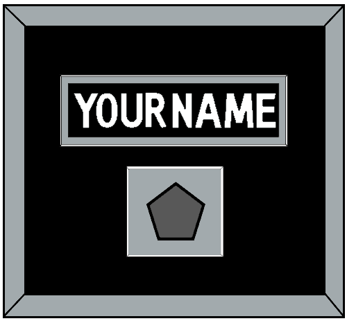 Los Angeles Nameplate & Stanley Cup Champions Patch - Home Black (2011-2017) - Essential Tier 2