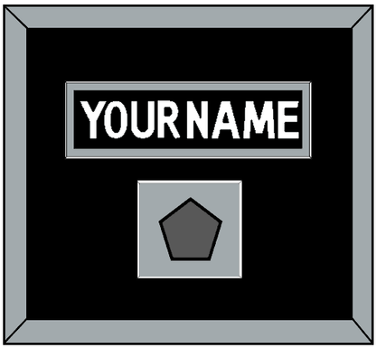 Los Angeles Nameplate & Stanley Cup Champions Patch - Home Black (2011-2017) - Essential Tier 2